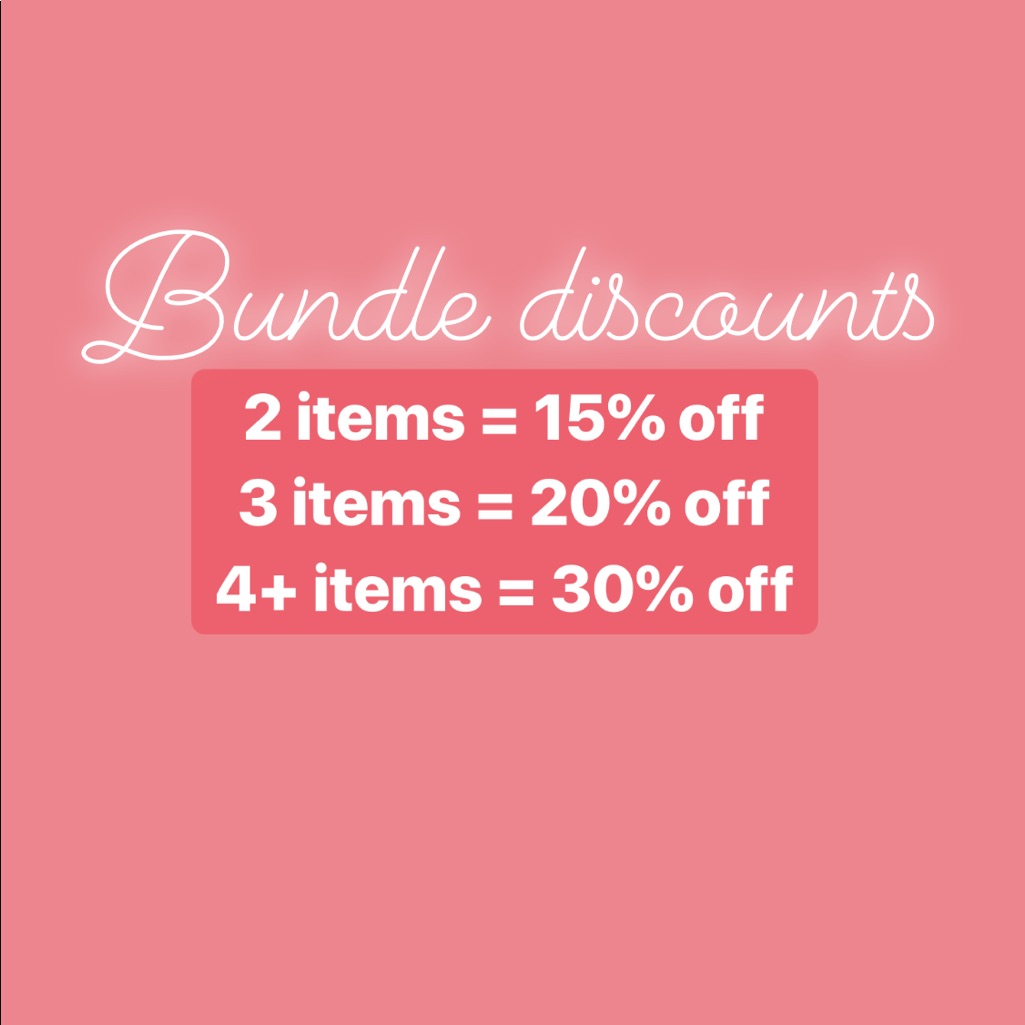 Bundle Discounts!